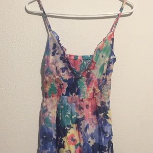 NafNaf medium maxi floral dress